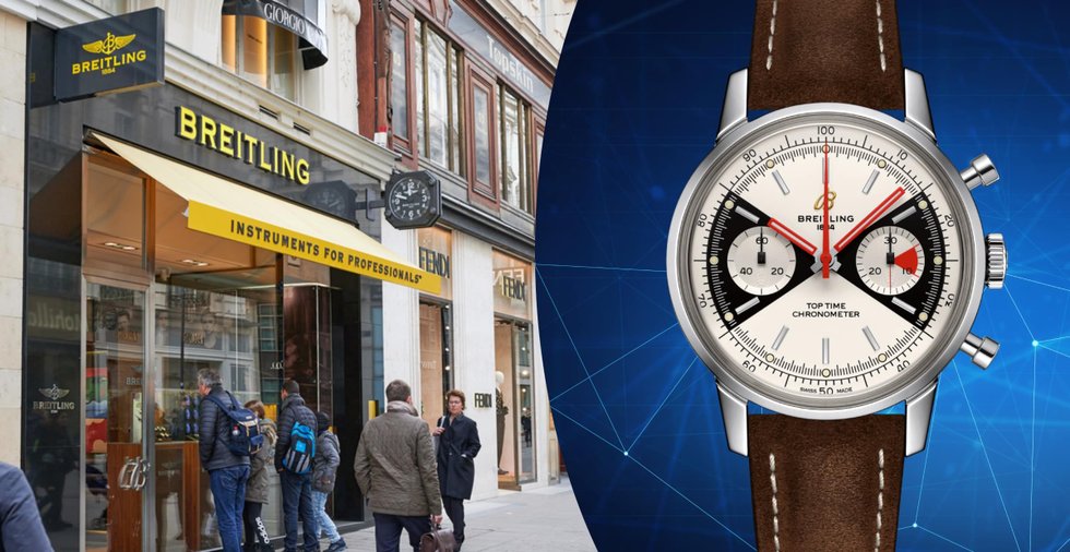 Breitling satsar på blockkedjeteknik – klassisk klocka kommer med digitalt äkthetsbevis