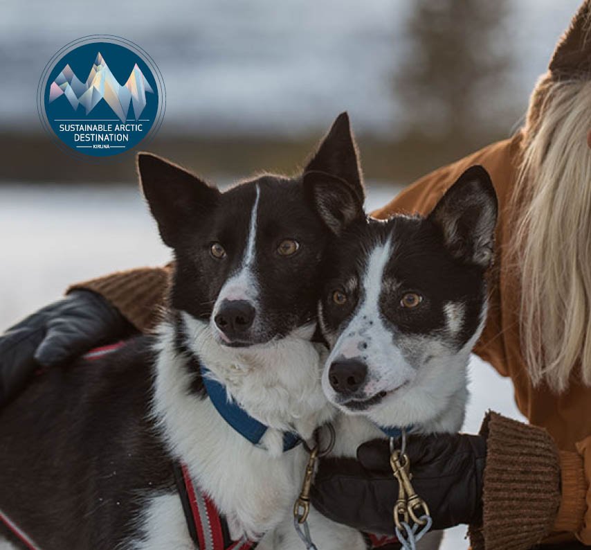 Husky Home certified Sustainable Arctic Destination Kiruna