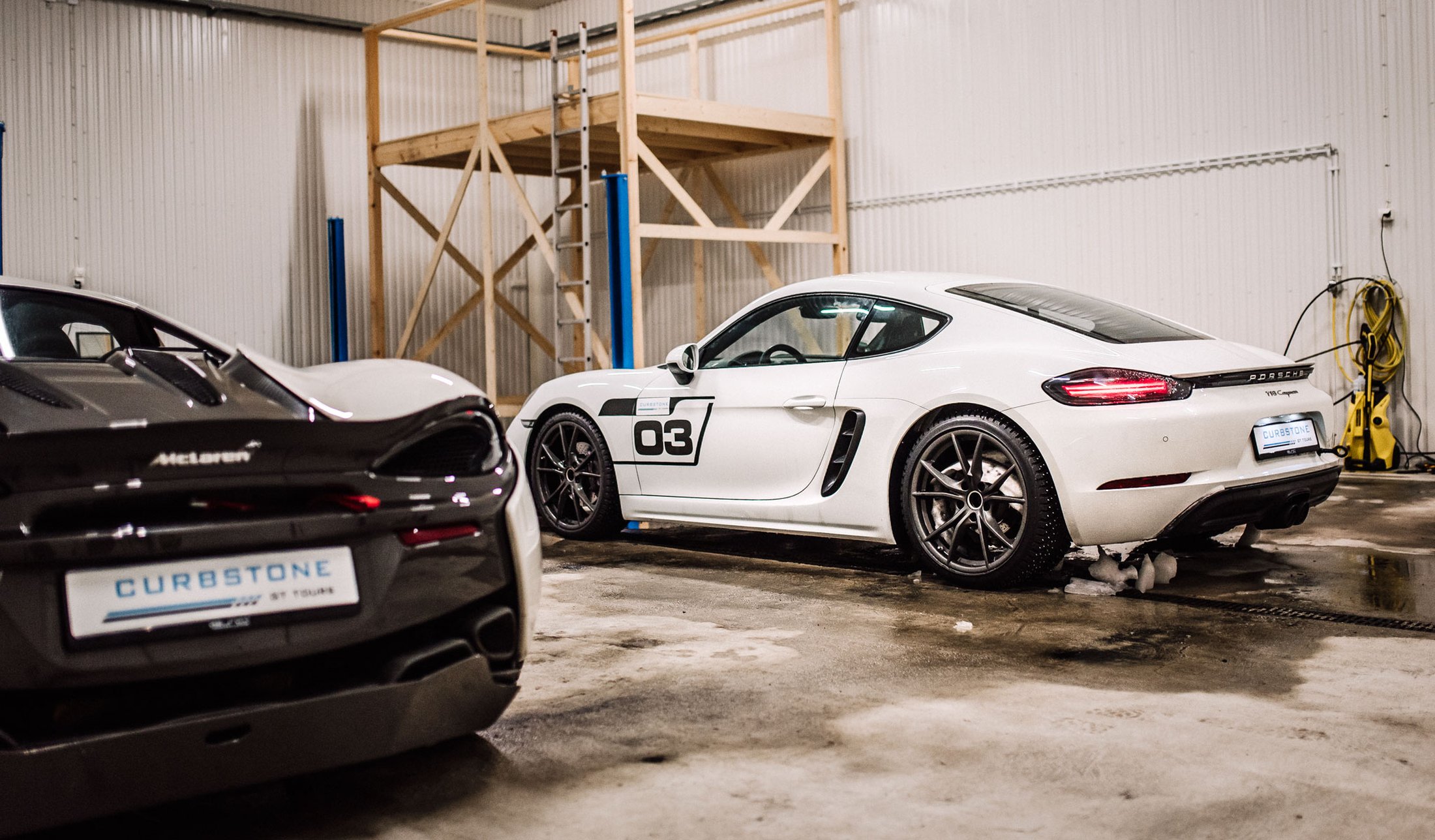 Maskinhall med järnvitriol