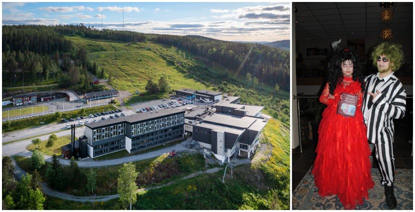 Halloween på Hotell Hallstaberget.  