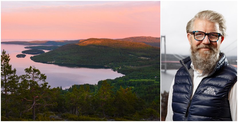 Mattias Peterson, vd för Höga Kusten Destinationsutveckling.