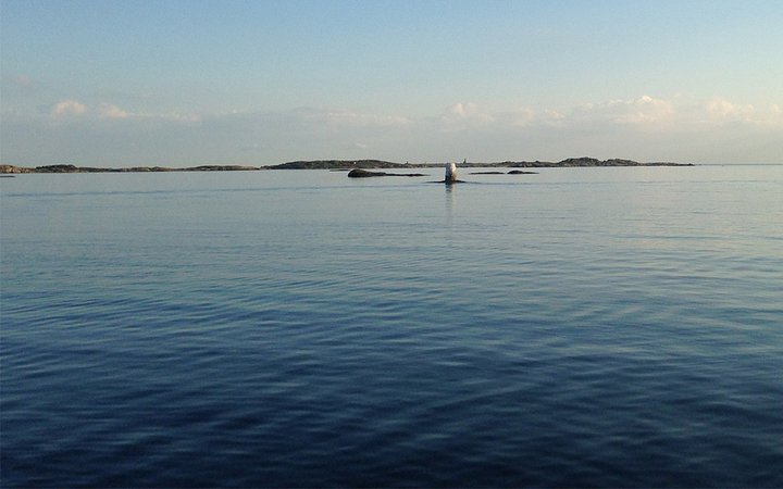 Utsikt över hav och himmel