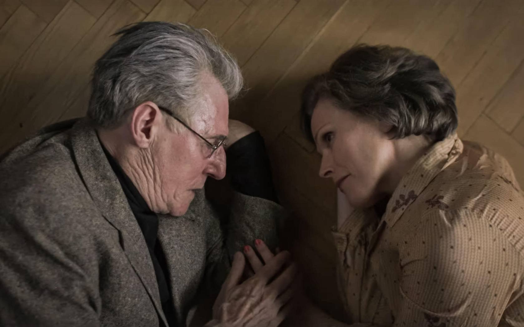Gabriel Byrne and Maxine Peake in a scene from Dance First.