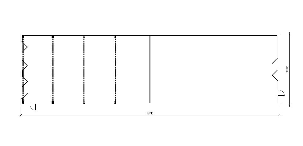 Maskinhall med järnvitriol