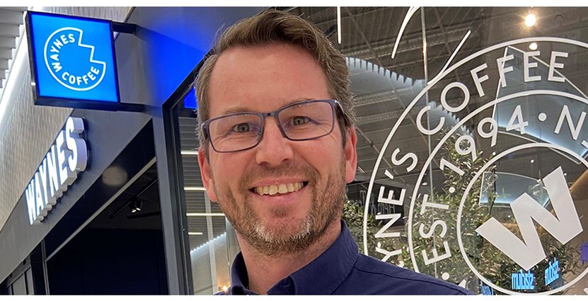 Joakim Carlsson blir ny vd för Waynes coffee. FOTO: Pressbild