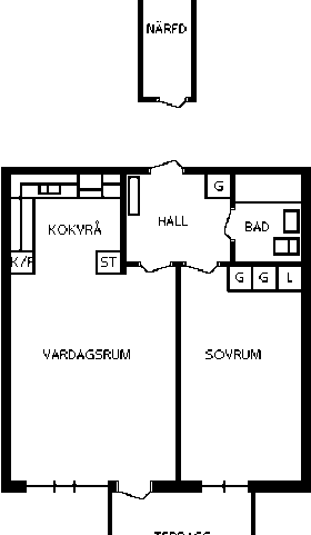 PlanlösningYstarvägen 135