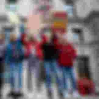School children protest at a climate rally. Credit: Getty Images.