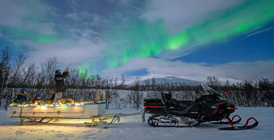 Norrlands strålande turistmagnet lyfter Abisko