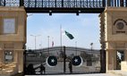The border between Iran and Pakistan in Taftan, Baluchistan. Credit: Xinhua / Alamy Stock Photo