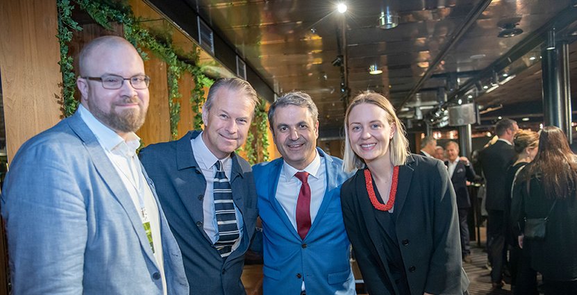 Näringsminister Ibrahim Baylan pratade om besöksnäringens framtid i Sverige. 