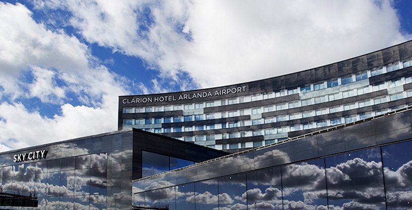 Ett ställe där affärsresenärer vill vara. Nu prisas Clarion Hotel Arlanda. 