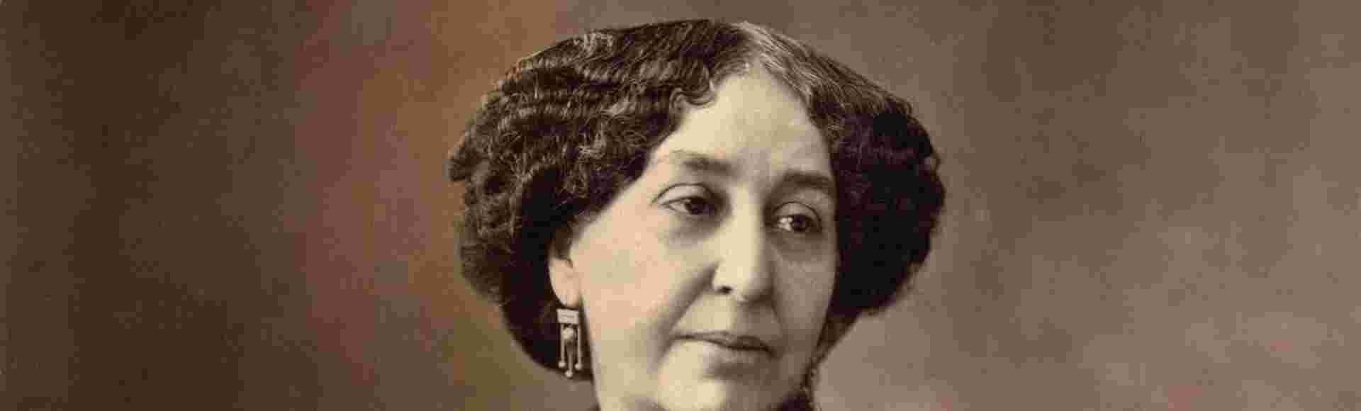 Nadar's photograph of George Sand.