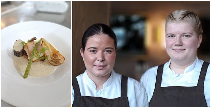 FOTO: Andreas Wessman Nellie Corneliusson och Stella Benthamn. 