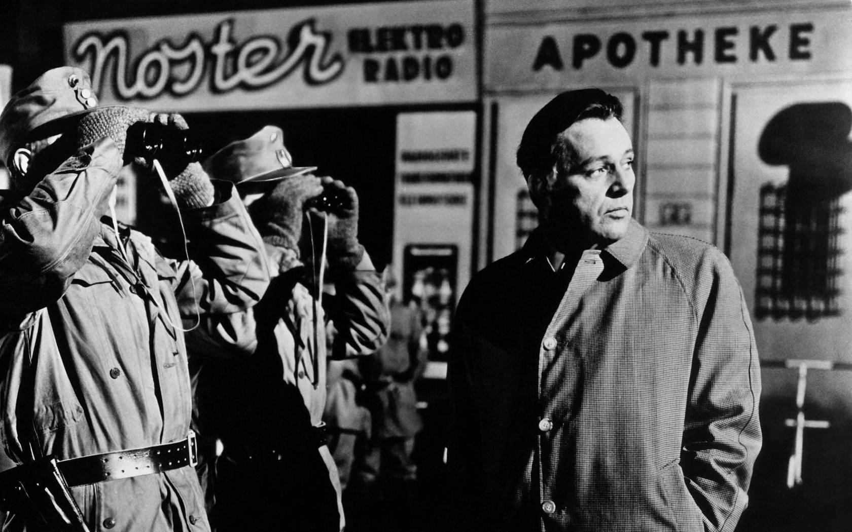 Richard Burton in The Spy Who Came in from the Cold, 1965.