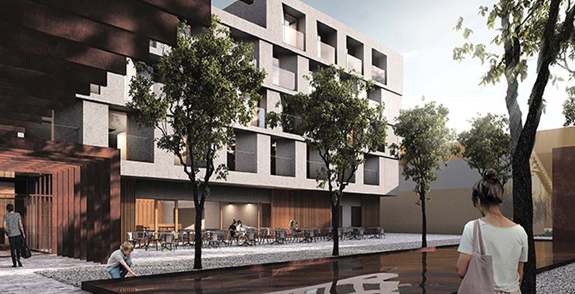 Med 241 rum kommer Scandic Norrköping City att bli stadens största hotell. 