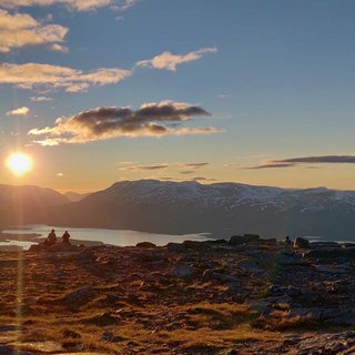 Midnattssolsvandring i Abisko