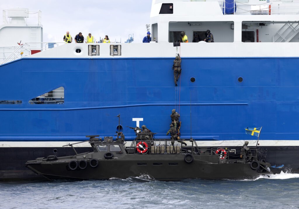 Totalförsvarsövning Donsö Shipping Meet Mercurius Sjömannen