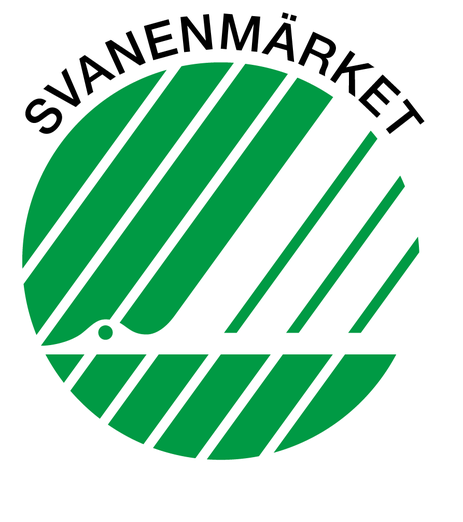 Vi har sedan 2018 Svanenmärkt våra egenutvecklade projekt.