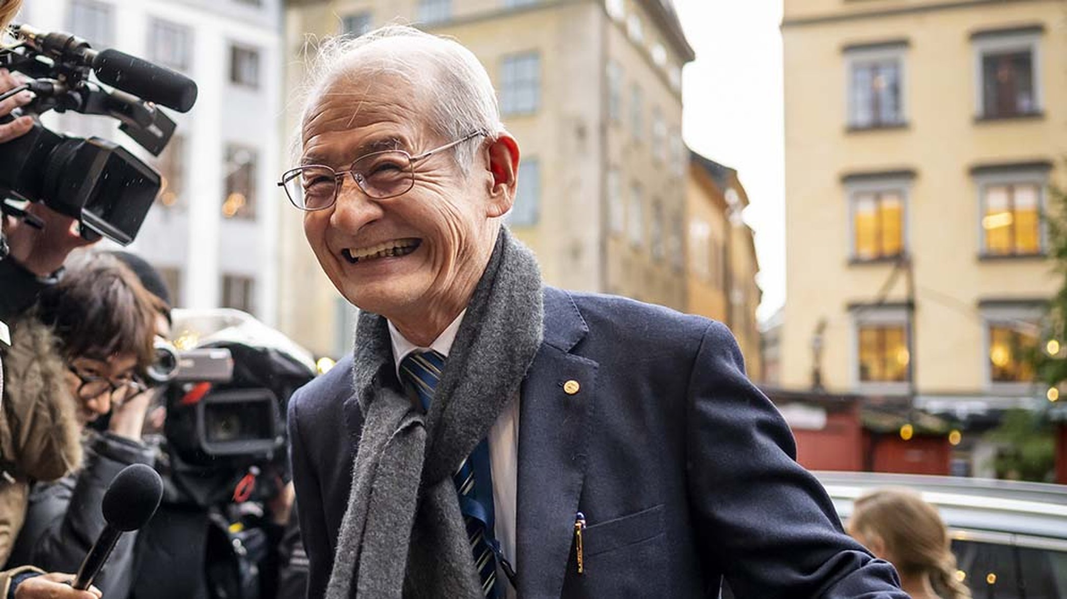 Akira_Yoshino Copyright Nobel Media. photo: Alexander Mahmoud