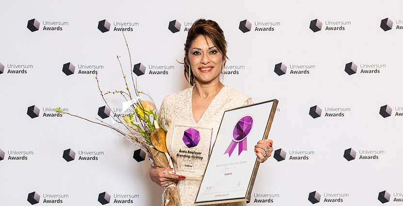 Kompetensförsörjningen är Sodexos största utmaning, säger vd Azita Shariati. Foto: Pax Engström