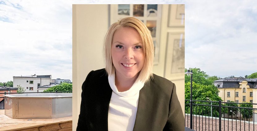 Johanna Carinci Jonsson, ny vd för Clarion Collection Hotel Slottsparken i Linköping.  