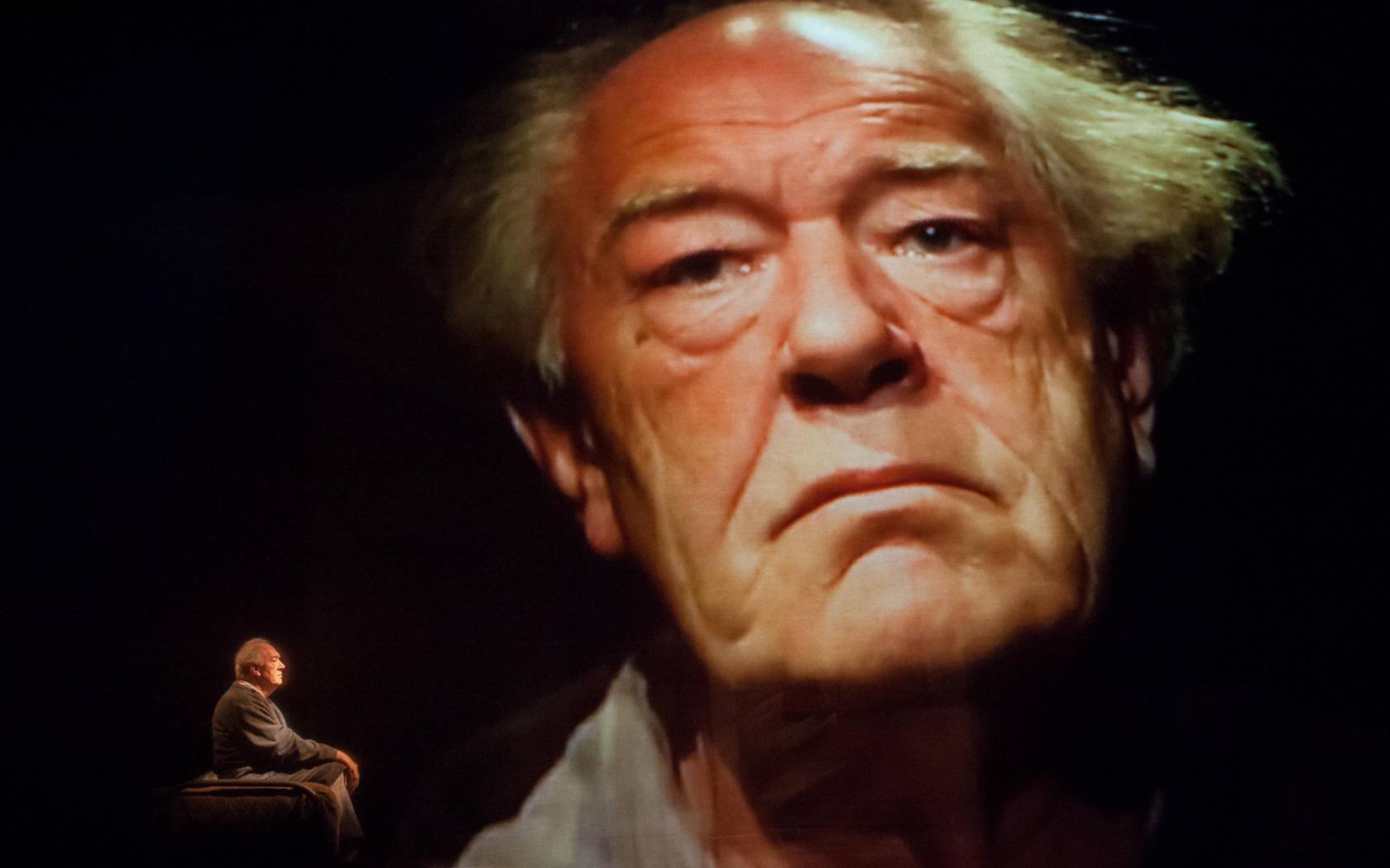 Michael Gambon in Samuel Beckett's 'Eh Joe', 2008.