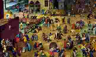 Pieter Bruegels&#039; &#039;Children&#039;s Games&#039;.