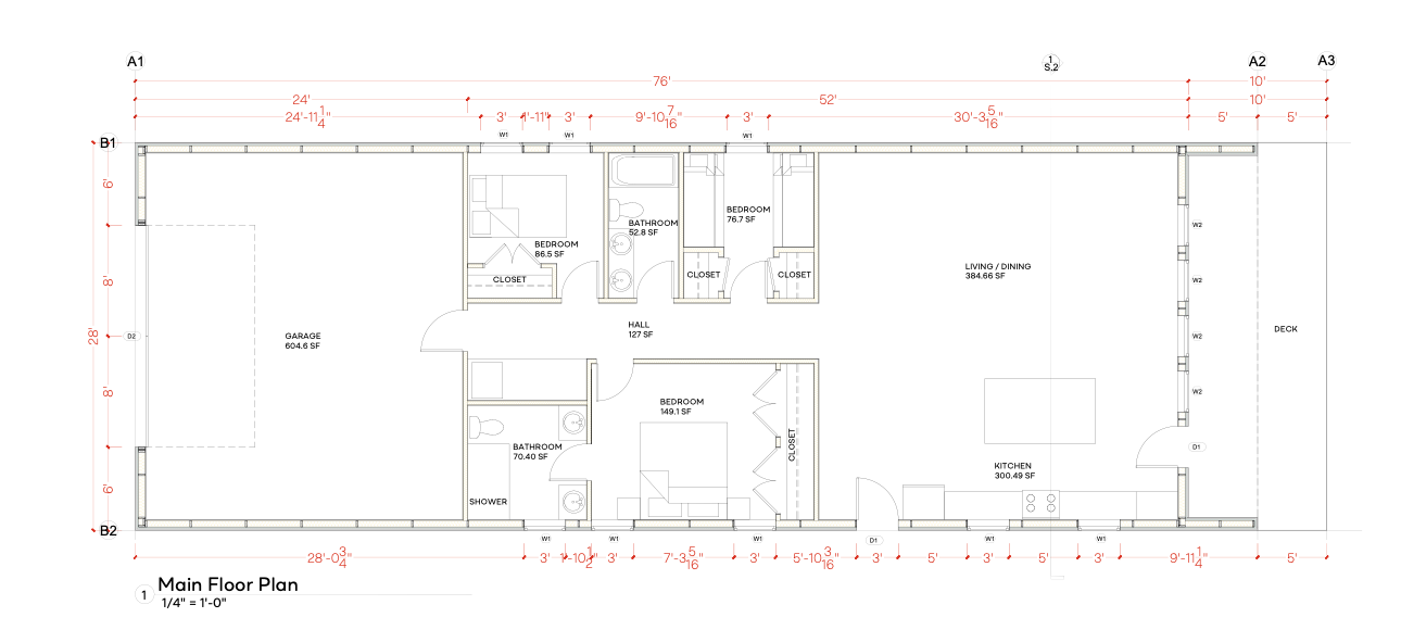 Main floor plan