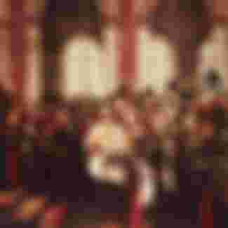 The Proclamation of the German Empire in the Galerie des Glaces at Versailles, 18 January 1871. Oil on canvas by Anton von Werner. Credit: Granger Historical Picture Archive / Alamy Stock Photo.