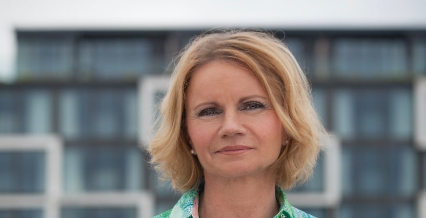 Vd Elisabeth Haglund välkomnar branschen till Spadagarna. 