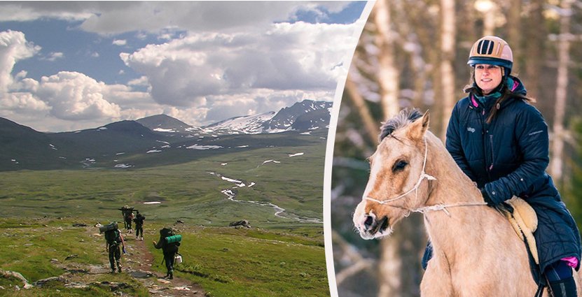 Turismföretagaren Jessica Sannö är lättad över regeringens<br />
 förslag att återställa momsen på naturguider.  Foto: Ösjönäs/Colourbox
