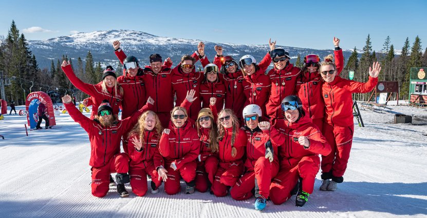 Skidinstruktörer i Åre. FOTO: Skistar
