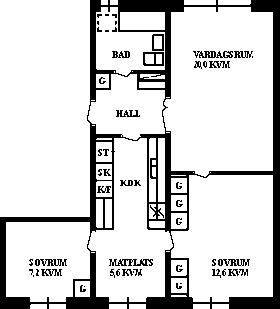 PlanlösningHistoriegränd 16 A