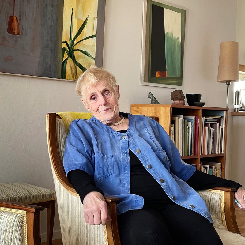 Vid 90 tog Elsie Johansson mod till sig och sjöng ut