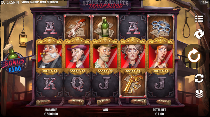 Sticky Bandits Trail of Blood — screenshot 2