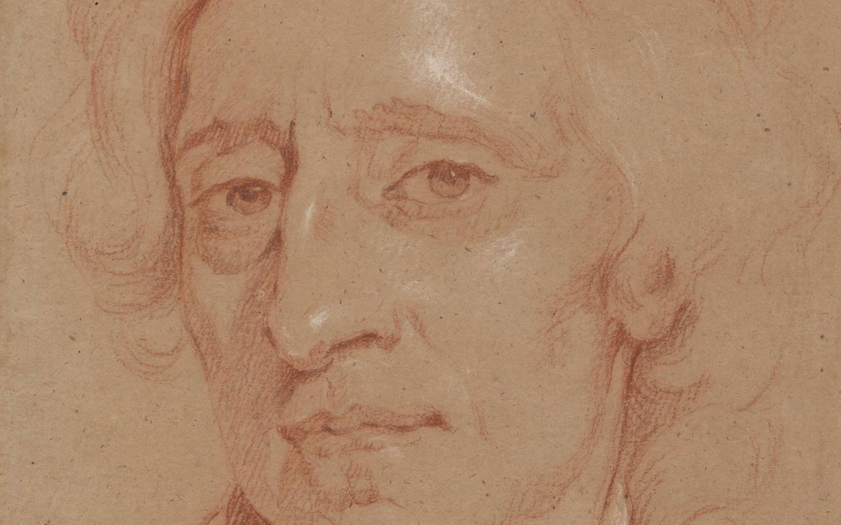 Portrait of John Locke.