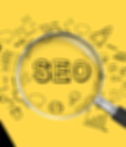 forstørrelsesglass som viser bokstavene SEO