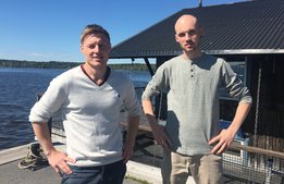 Ung kocktrio köper unik restaurang
