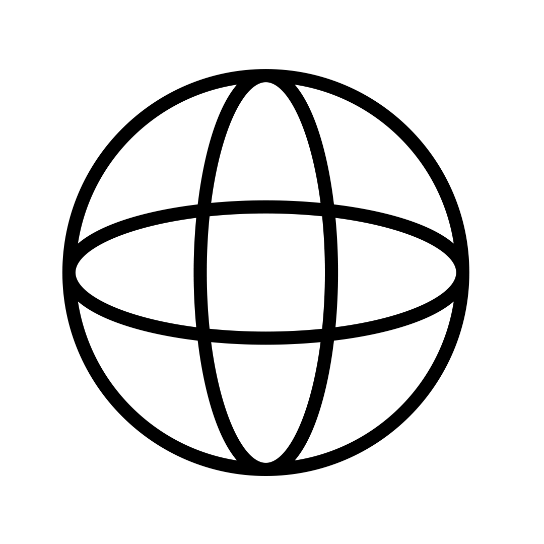 Ikon som symbiliserar online