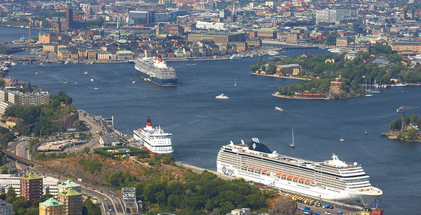 Vid kryssningsterminalerna i Frihamnen och Stadsgården är det numer bara Visit Stockholm som får bedriva turistbyråverksamhet.  