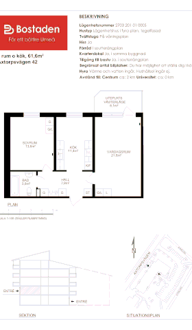 PlanlösningAxtorpsvägen 42