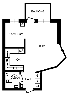 PlanlösningRågången 9