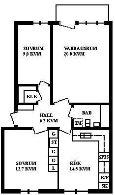 PlanlösningSolskenet 1 F