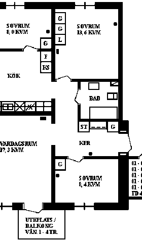 PlanlösningTeaterallén 36