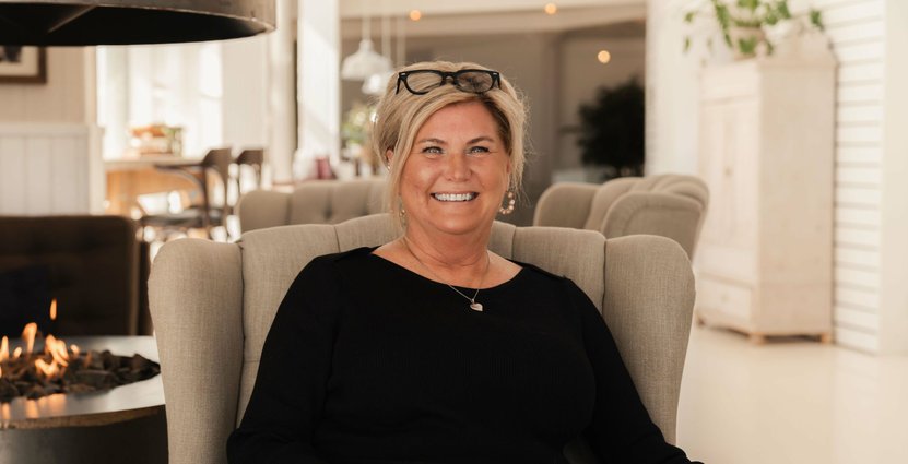 Carina Dillman, vd Ystad Saltsjöbad. Foto: Ystad Saltsjöbad