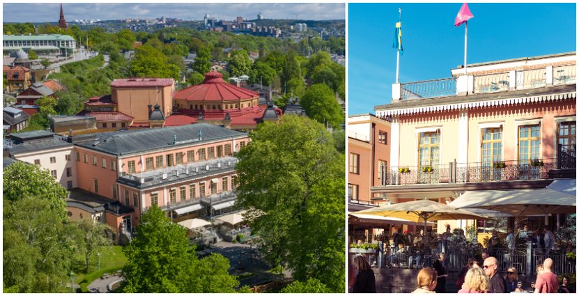 Hasselbacken på Djurgården i Stockholm fyller 260 år.  FOTO: Hasselbacken