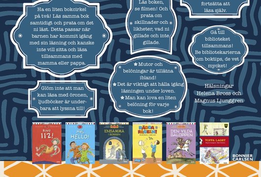 Tio enkla tips p&aring; hur man kan stimulera barn att l&auml;sa