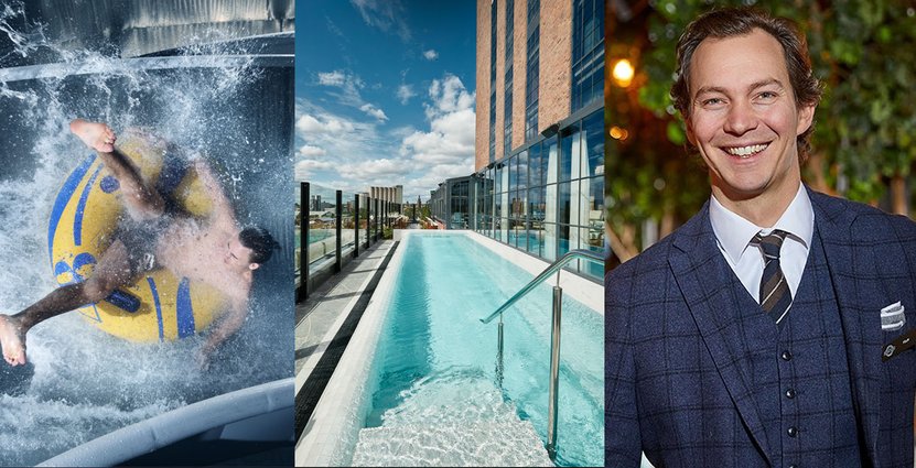 Steam Hotel, med vd Felix Fuchs, tar över driften av grannen Actionbadet. Kokpunkten/Steam Hotel