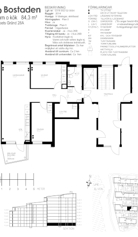PlanlösningHoppets Gränd 28 A