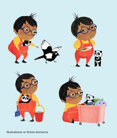 Sickan-böckerna i ordning